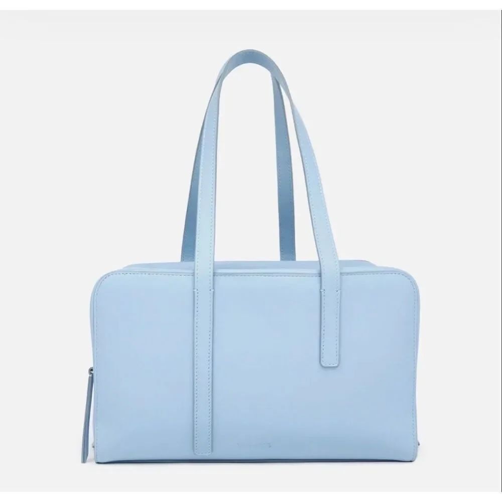 WE-AR4 THE ACCORDION Bag in Pale Blue NWT